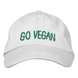 Go Vegan - Baseball Cap