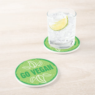 Go Vegan Coaster