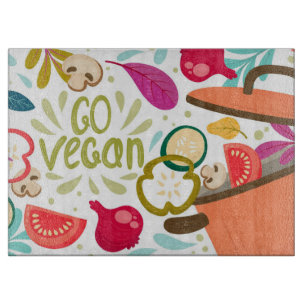 Go Vegan Cutting Board