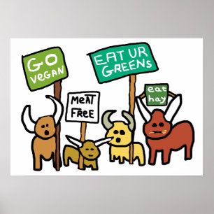 Go Vegan Poster
