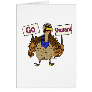 Go Vegan - Talking Turkey
