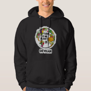 Go Vegan Vegetarian Veggie Veganism Food Gift Idea Hoodie
