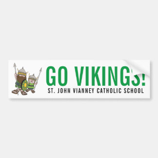 GO VIKINGS! Bumper Sticker