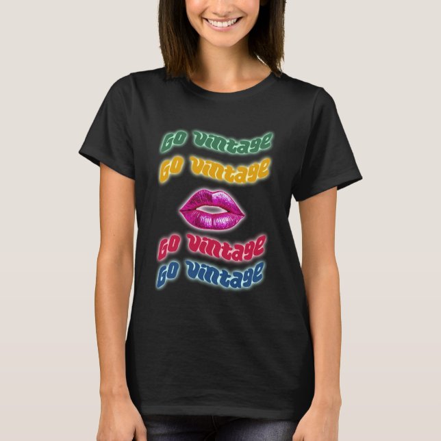 Go vintage T-Shirt (Front)