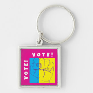 Go vote! key chain