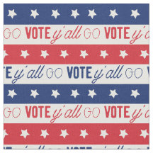 Go Vote Y'all voter pattern
