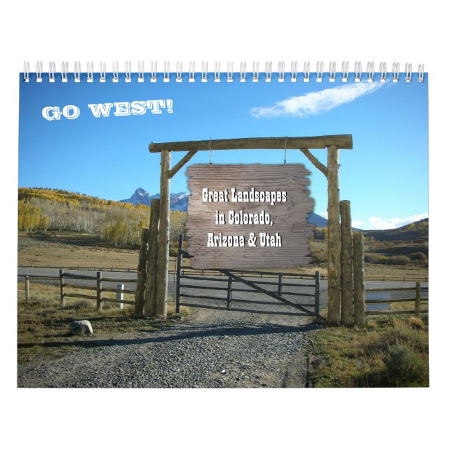 Go West! Calendar (Cover)