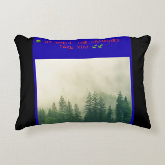 🌳 GO WHERE THE BRANCHES TAKE YOU 🍃 DECORATIVE CUSHION