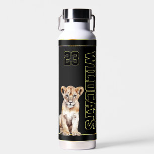 Go Wildcats! Personalised Kids Sports Team Thor Water Bottle