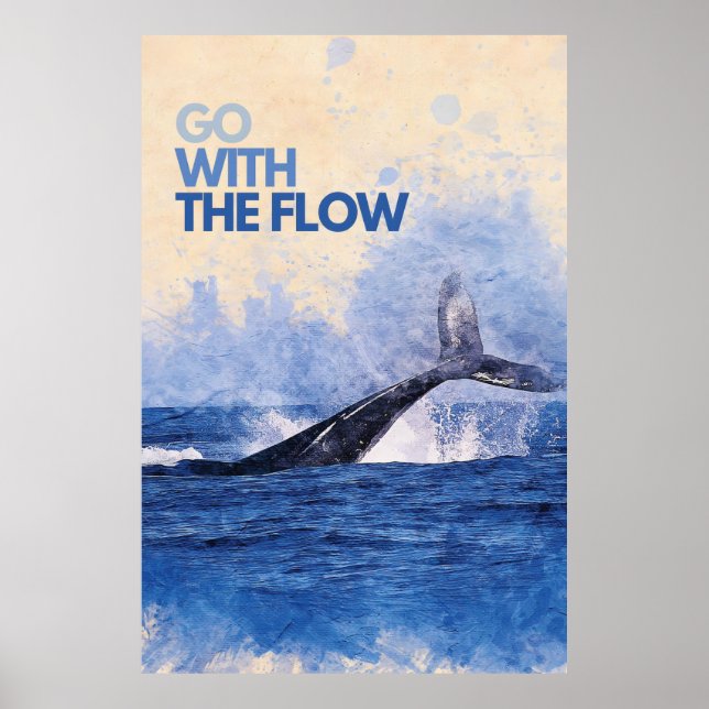 Go with the flow C Poster (Front)
