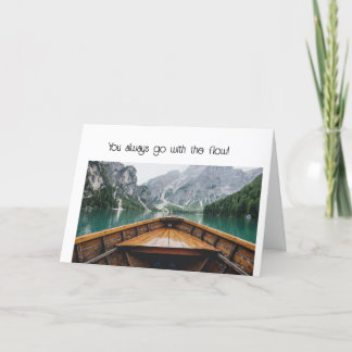 Go With The Flow Card