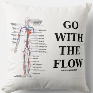 Go With The Flow Circulatory System Cushion