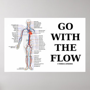 Go With The Flow (Circulatory System) Poster