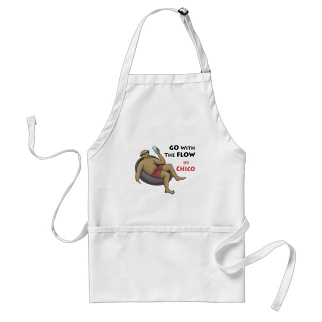 Go with the Flow in Chico Standard Apron (Front)