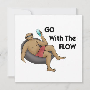 Go with the Flow Invitation