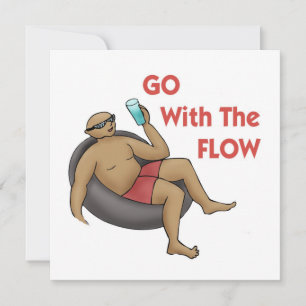 Go with the Flow Invitation