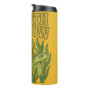Go with the Flow Sea Turtle Thermal Tumbler