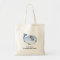 Go with the flow - Whale Tote Bag