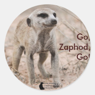 Go, Zaphod, go! - Sticker