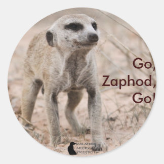 Go, Zaphod, go! - Sticker