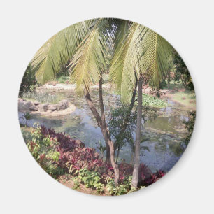 Goa India Garden Magnet