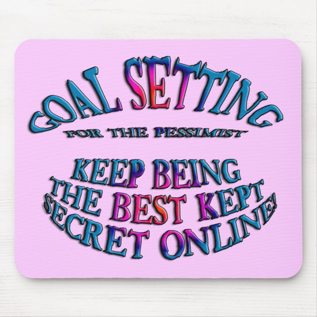 Goal: Best Kept Secret Online Mouse Mat (Front)
