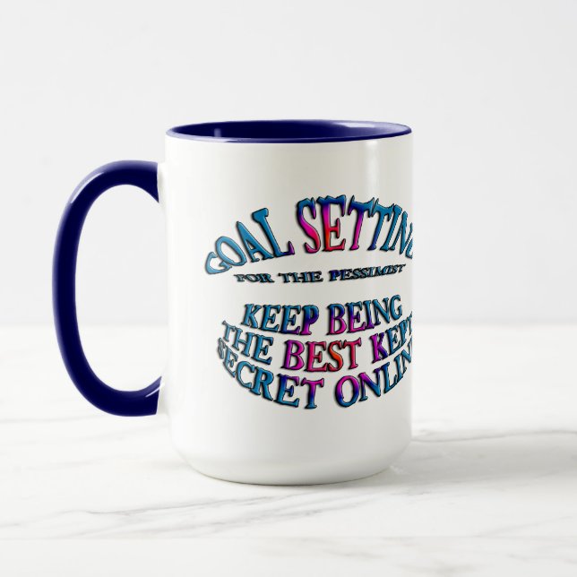 Goal: Best Kept Secret Online Mug (Left)