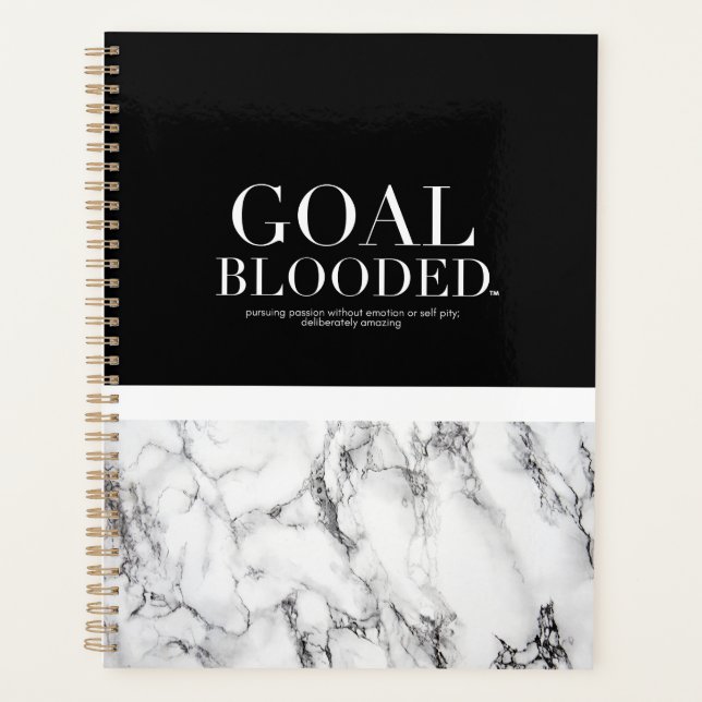 Goal Blooded ™ Daily Planner (Front)