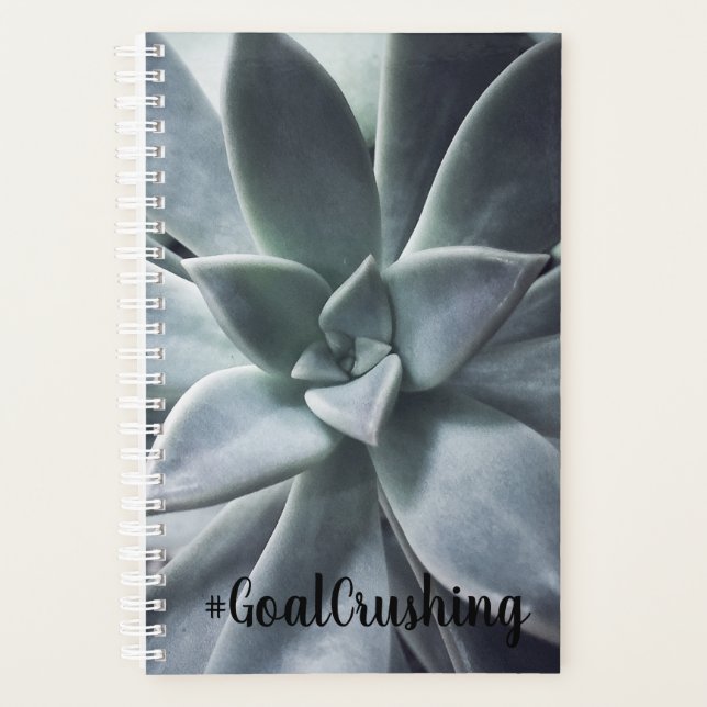 Goal Crushing Succulent Planner (Front)