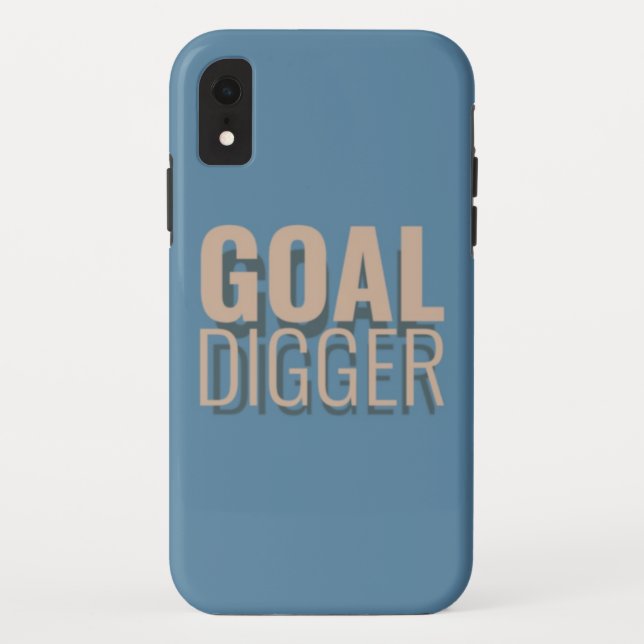 Goal Digger Case-Mate iPhone Case (Back)