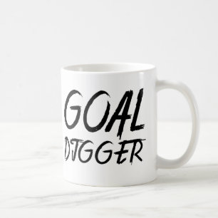 Goal Digger - Paint Brush Letter Coffee Mug