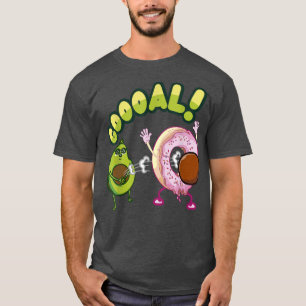 Goal Doughnut Hole Avocado Guacamole T-Shirt