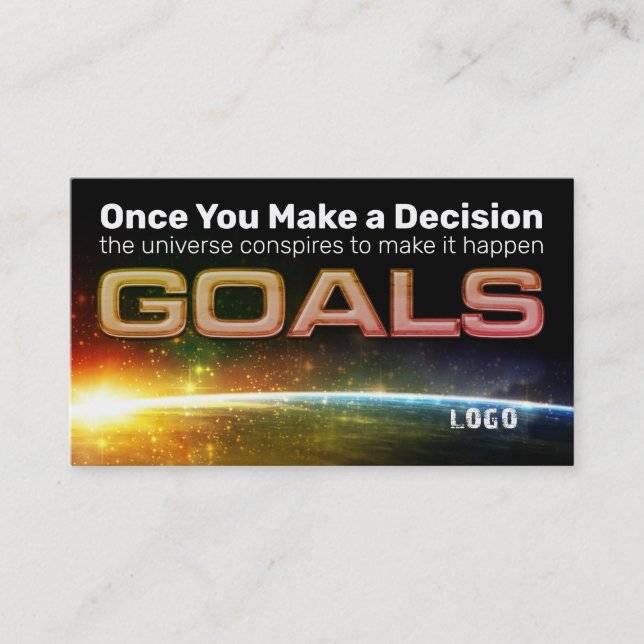 Goal Empower Card (Front)