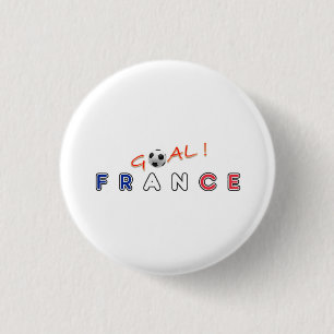 GOAL France 3 Cm Round Badge