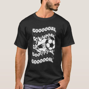 Goal Fußball Goal Keeper Futbol Trainer Soccer T-Shirt