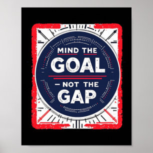 Goal Gap Soccer Footbyll Poster