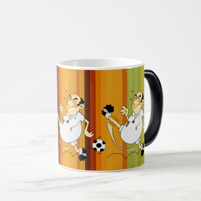 Goal Getter: Football Soccer Player Sports Magic Mug (Front Right)