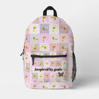 Goal Getter Inspired by Goals Print Cut Sew Bag