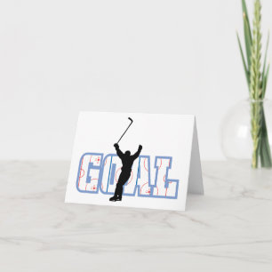 Goal - Ice Hockey Score - Sports Gifts Card