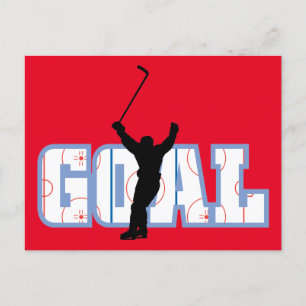 Goal - Ice Hockey Score - Sports Gifts Postcard