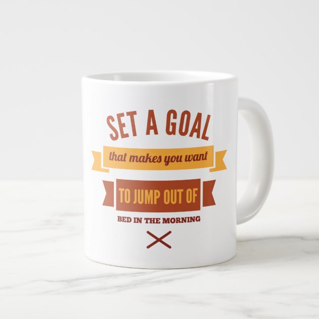 Goal Jumbo Mug (Front Right)