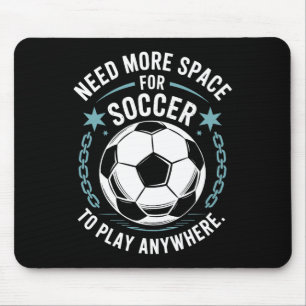 Goal Keeper, Need More Space For Soccer To Play An Mouse Mat