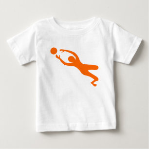 Goal Keeper - Orange Baby T-Shirt