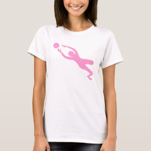 Goal Keeper - Pink T-Shirt