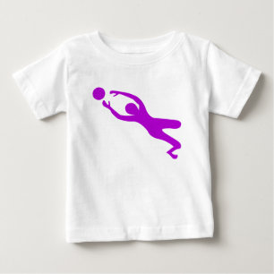 Goal Keeper - Purple Baby T-Shirt