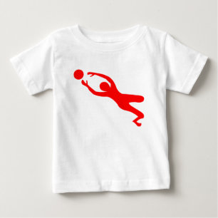 Goal Keeper - Red Baby T-Shirt