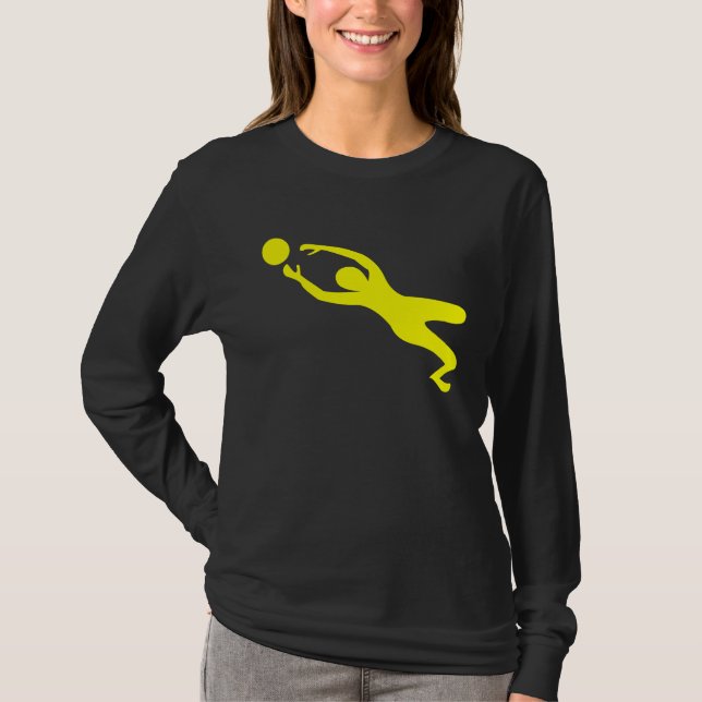 Goal Keeper - Yellow T-Shirt (Front)