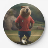 "Goal-Scoring Capybara: The Ultimate Soccer Star!"