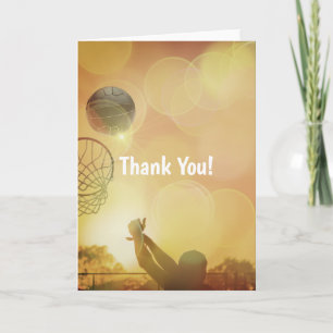 Goal Shooter Themed Netball Thank You
