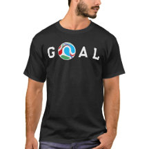 GOAL Soccer Fan Football Design